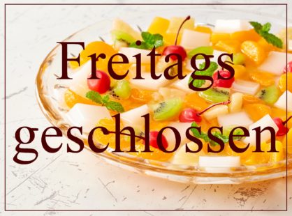 Nur am Samstag geöffnet ?